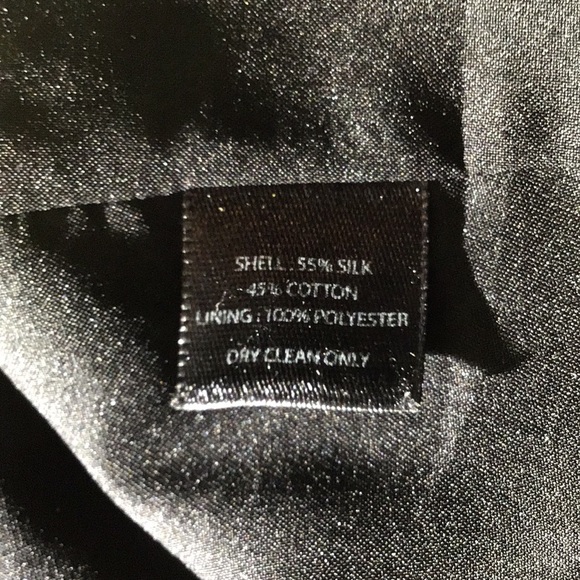 WHBM Damask Silk Blend Pencil Skirt, EUC - Picture 7 of 7